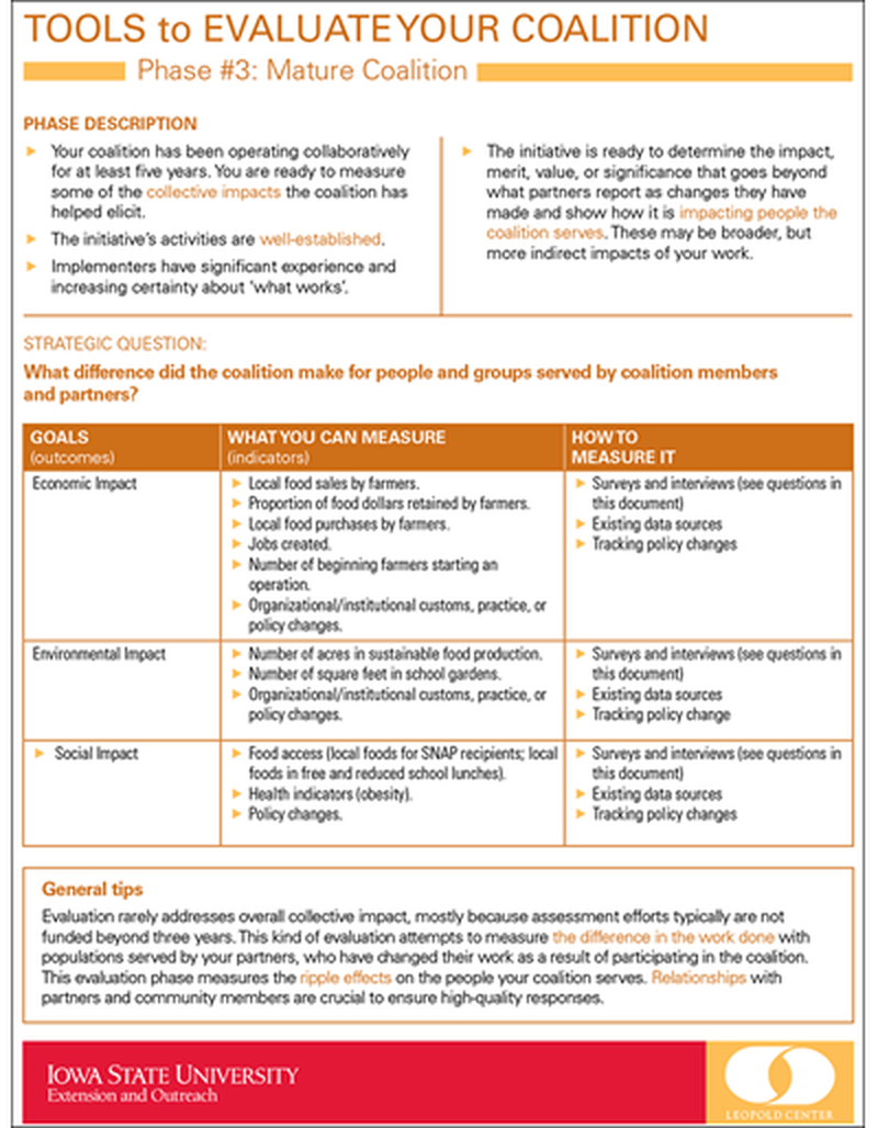Tools to Evaluate Your Coalition image number 3