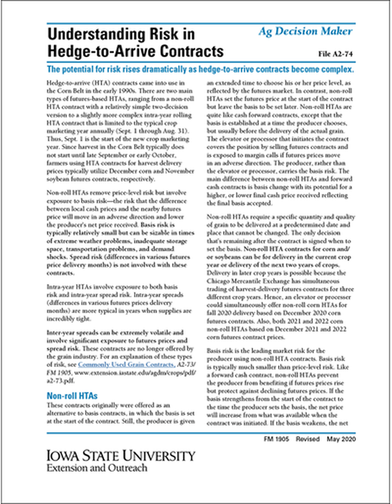 Understanding Risk in Hedge-to-Arrive Contracts image number 0