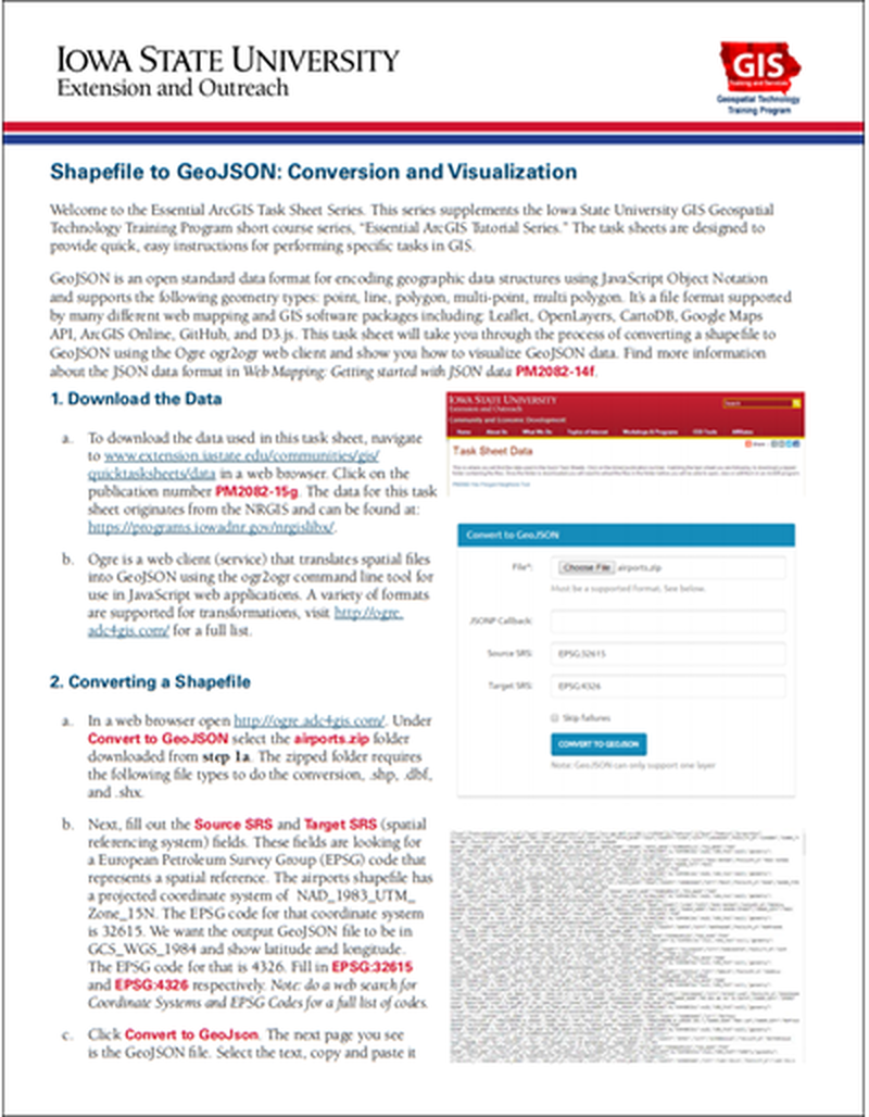Shapefile to GeoJSON: Conversion and Visualization image number 0