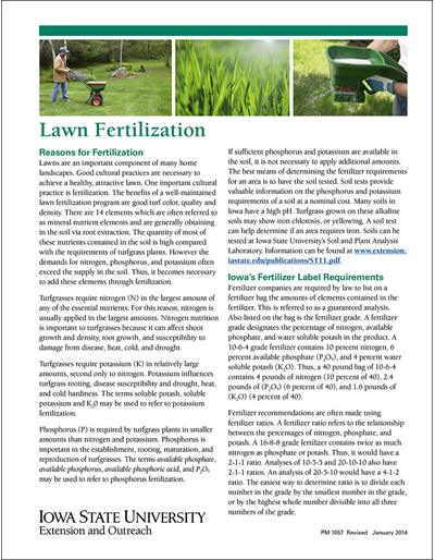 Lawn Fertilization