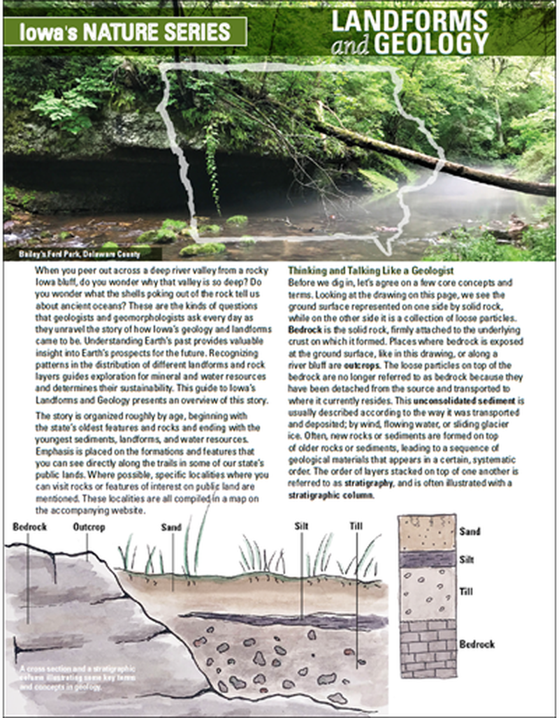 Landforms and Geology - Iowa's Nature Series image number 0