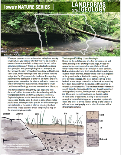 Landforms and Geology - Iowa's Nature Series