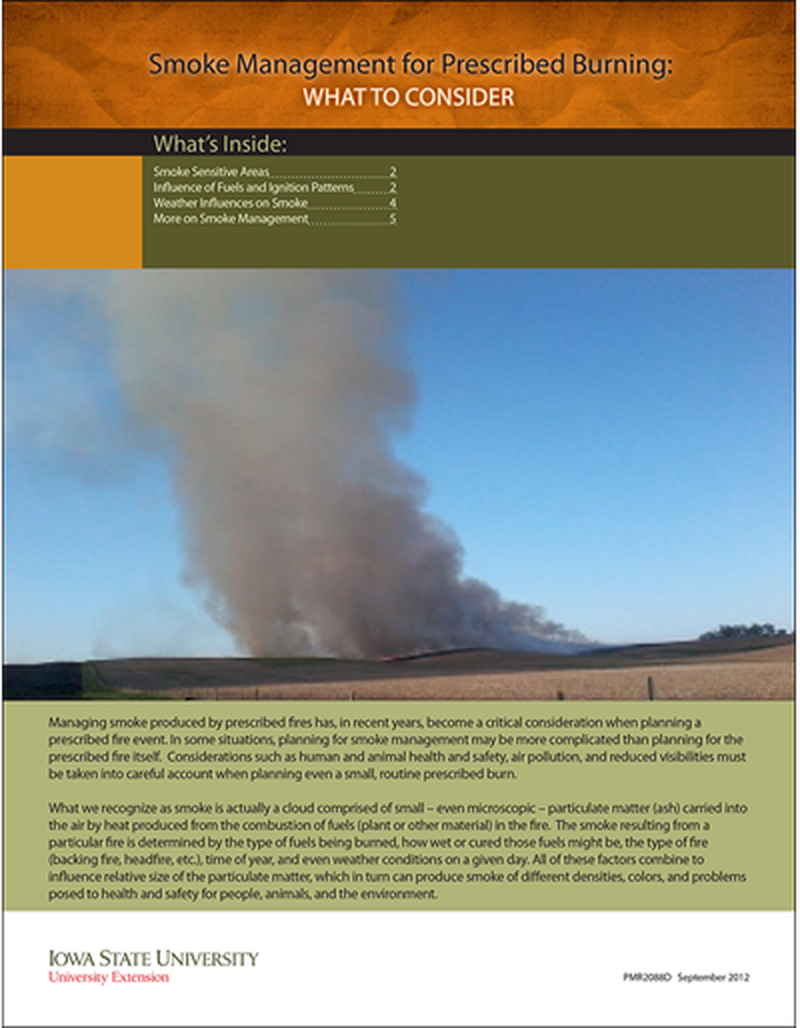 Smoke Management for Prescribed Burning: What to Consider image number 0