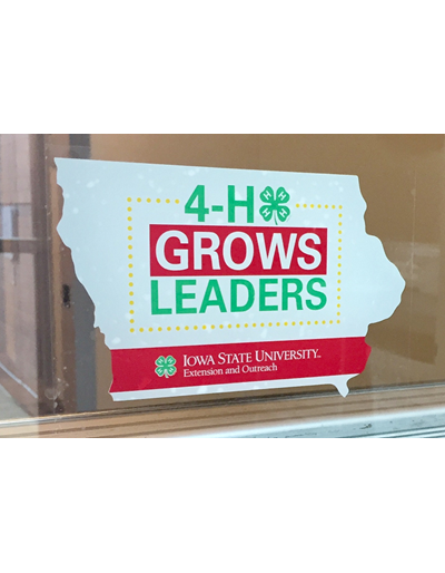 4-H Window Cling (Unit=25)