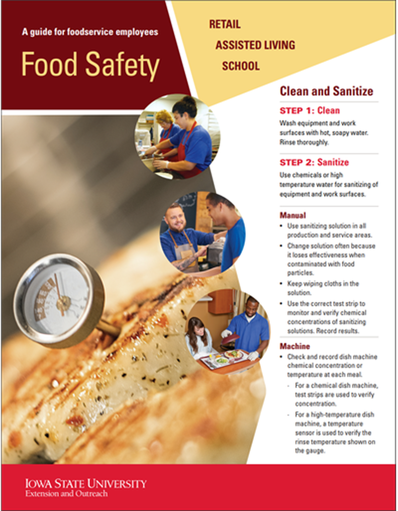 A Guide to Food Safety for Foodservice Employees image number 0