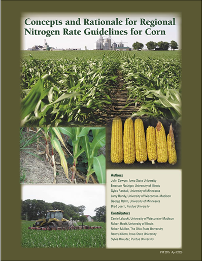 Concepts and Rationale for Regional Nitrogen Rate Guidelines for Corn