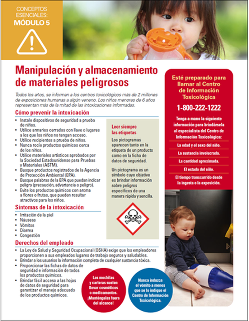 Handling and Storage of Hazardous Materials - Essentials Child Care image number 1
