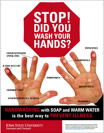 Stop! Did You Wash Your Hands?