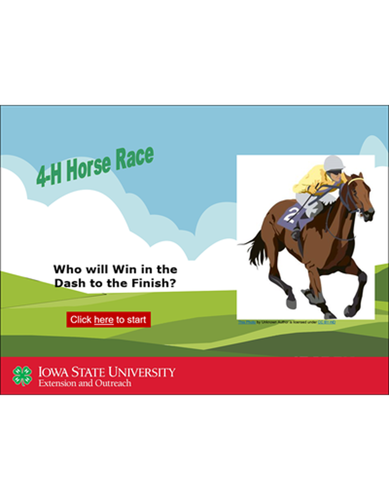 Horse Nutrition Race -- Vibrant Clubs image number 1