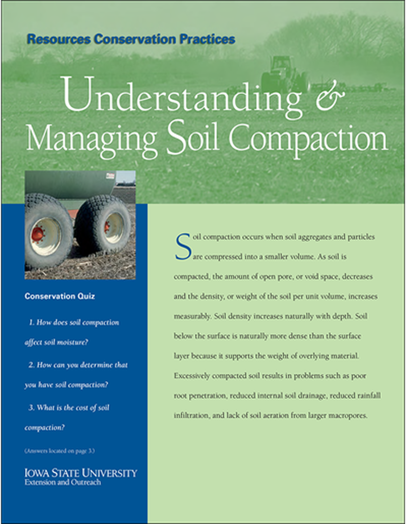 Understanding and Managing Soil Compaction -- Resource Conservation Practices image number 0