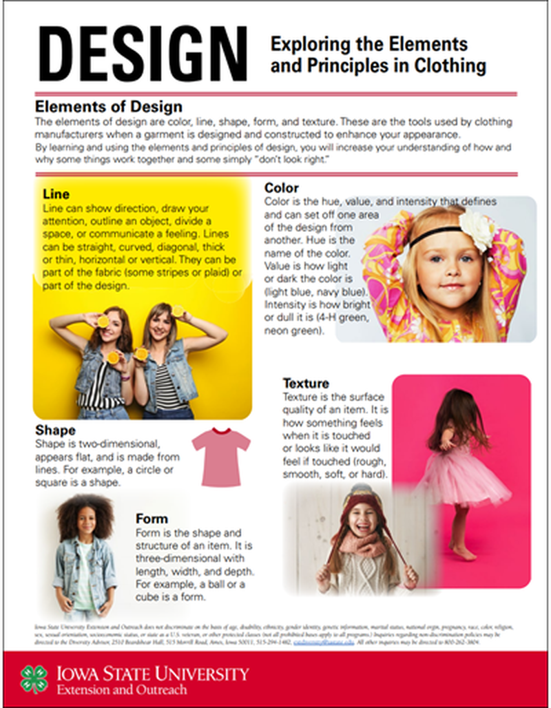 Design: Exploring the Elements and Principles in Clothing image number 0