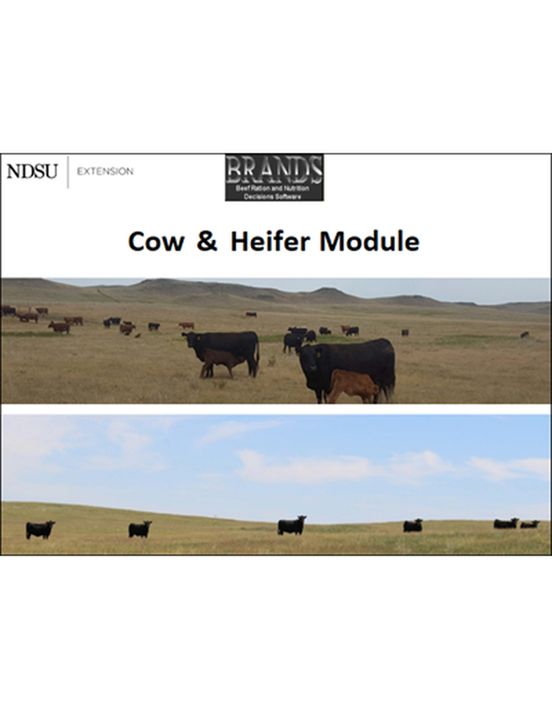 BRaNDS - North Dakota State Standard Edition Cow and Heifer Module image number 0