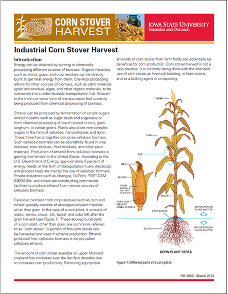 Industrial Corn Stover Harvest image number 0