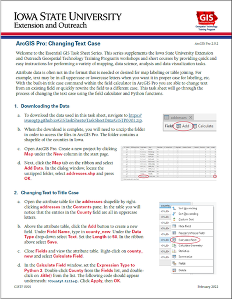 ArcGIS Pro: Changing Text Case image number 0