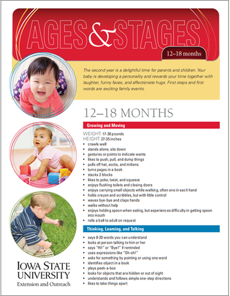 12-18 Months -- Ages and Stages image number 0