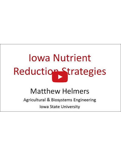 Iowa Nutrient Reduction Strategies (Video)