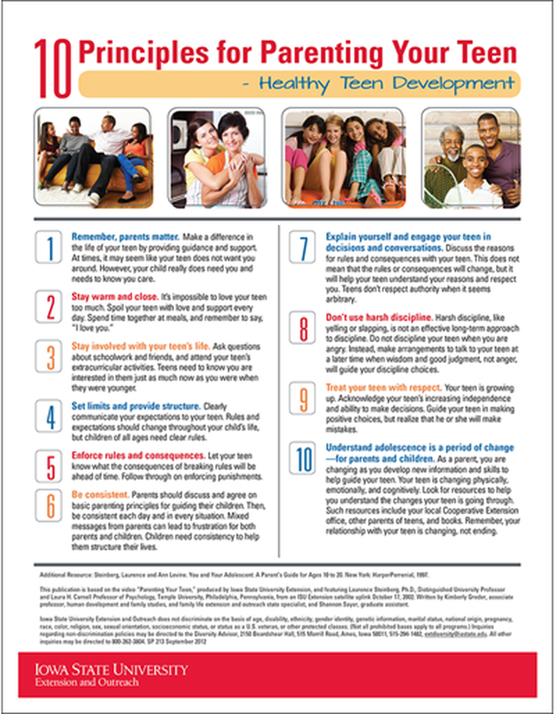 10 Principles for Parenting Your Teen image number 0