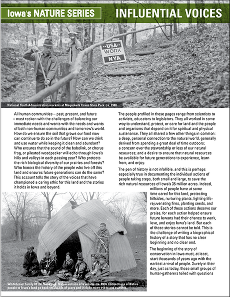 Influential Voices - Iowa's Nature Series image number 0