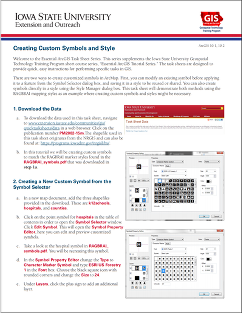 Creating Custom Symbols and Style image number 0