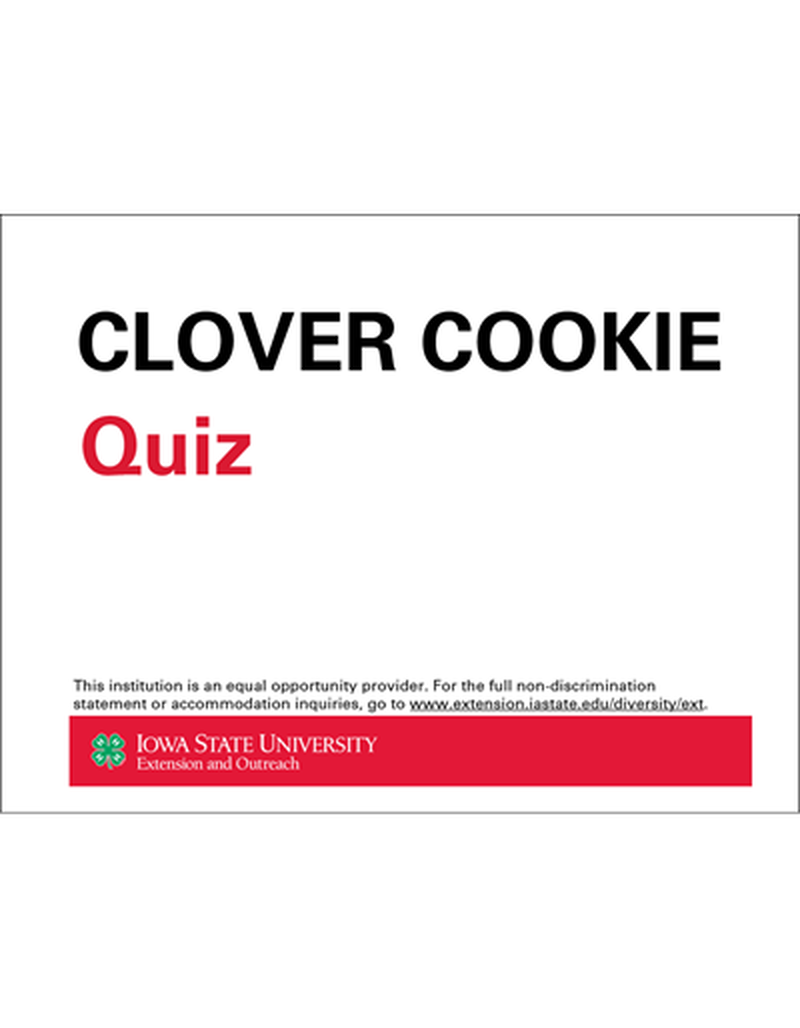 Clover Cookie Factory Facilitator Guide image number 1