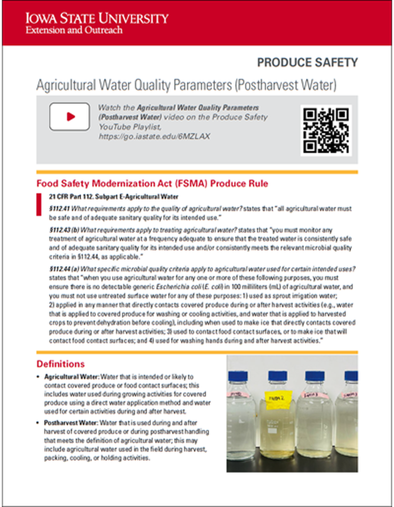 Produce Safety on Fresh Produce Farms image number 1
