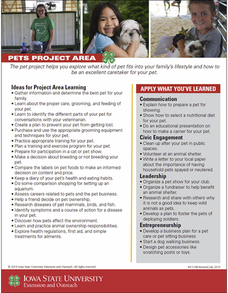 Pets Project Area Guide image number 0