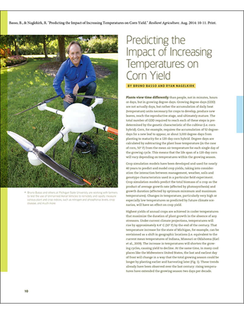 Predicting the Impact of Increasing Temperatures on Corn Yield image number 0