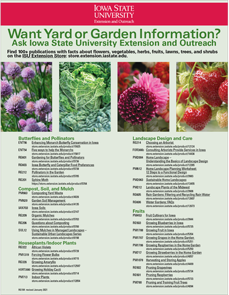 Want Yard or Garden Information? - Ask Iowa State University Extension and Outreach image number 0