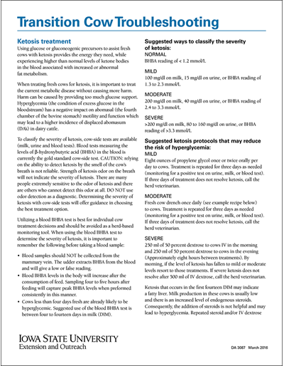 Transition Cow Troubleshooting