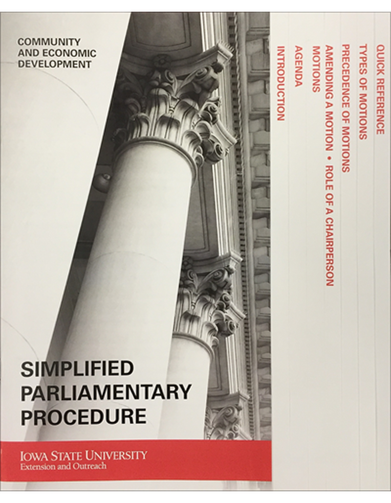 Simplified Parliamentary Procedure image number 0