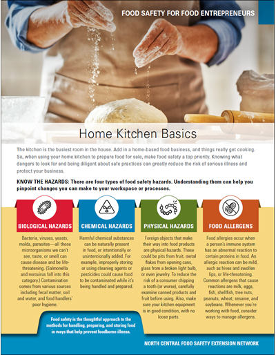 Food Safety for Food Entrepreneurs