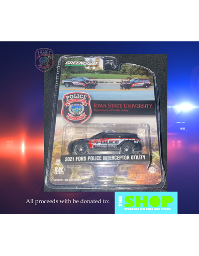 Iowa State University Police Interceptor die-cast vehicle