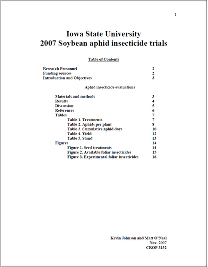 2007 Yellow book for soybean aphid image number 1