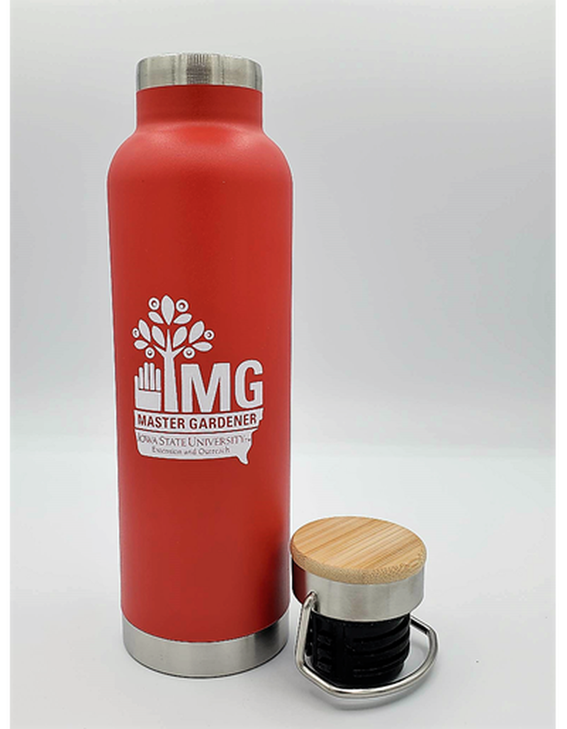 Master Gardener Stainless Steel Water Bottle image number 1