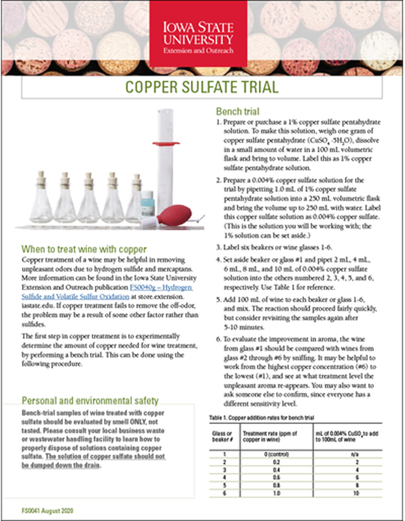 Copper Sulfate Trial image number 0