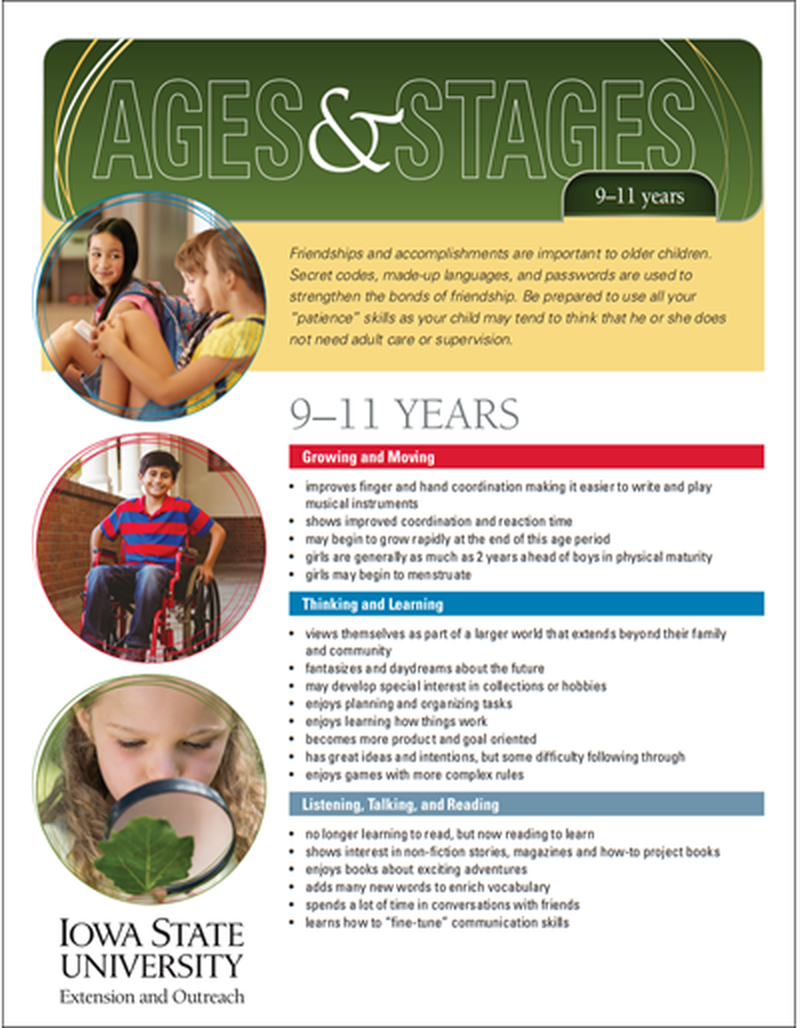 9-11 Years -- Ages and Stages image number 0