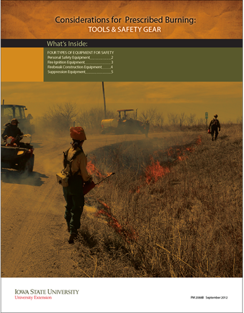 Considerations for Prescribed Burning: Tools & Safety Gear image number 0