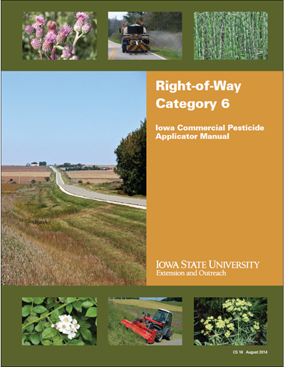 Category 6, Right-of-Way -- Iowa Commercial Pesticide Applicator Manual
