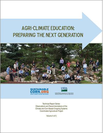 Agri-Climate Education: Preparing the Next Generation, Vol. 4 of 5