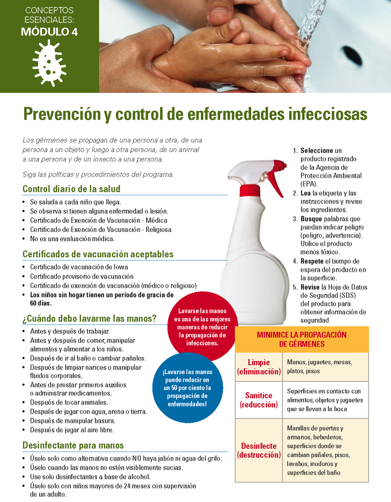 Prevention and Control of Infectious Diseases - Essentials Child Care image number 1