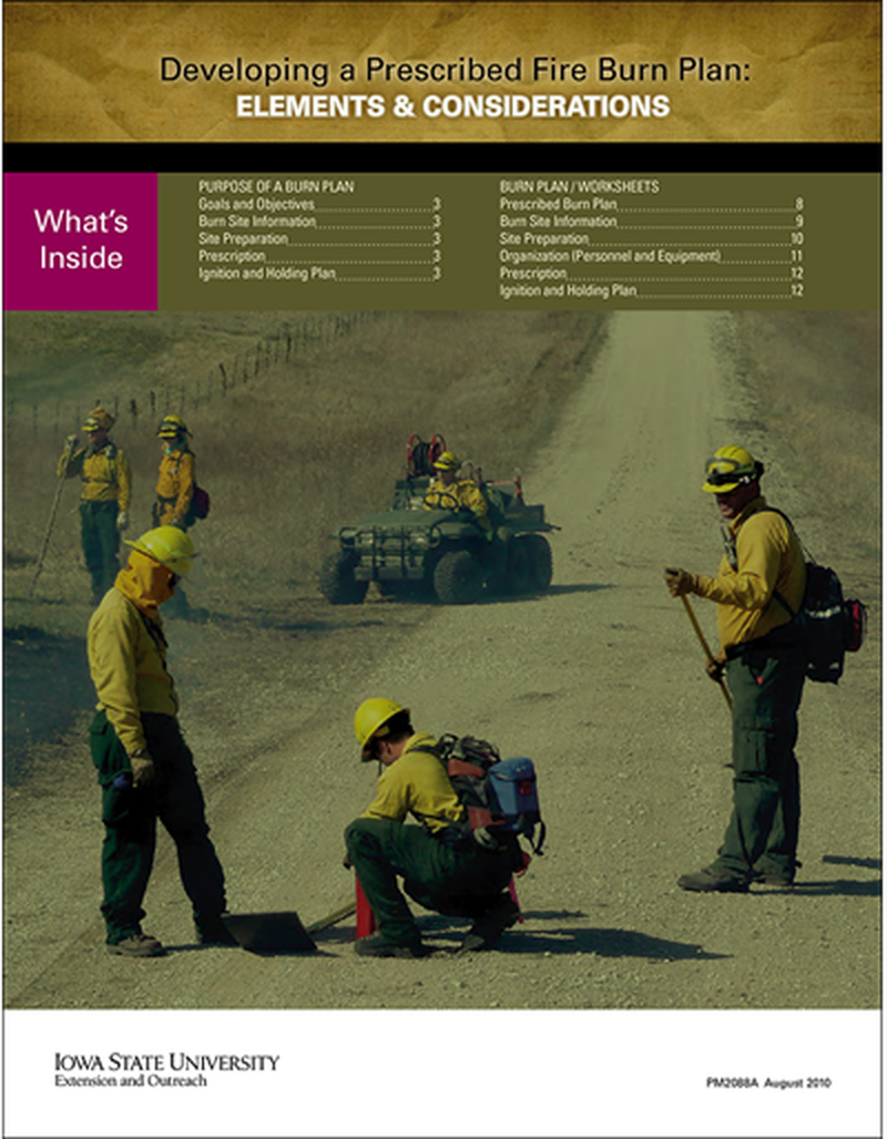 Developing a Prescribed Fire Burn Plan: Elements & Considerations image number 0