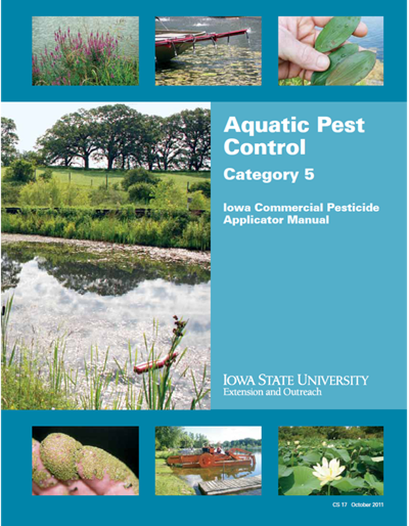 Category 5, Aquatic Pest Control -- Iowa Commercial Pesticide Applicator Manual image number 0
