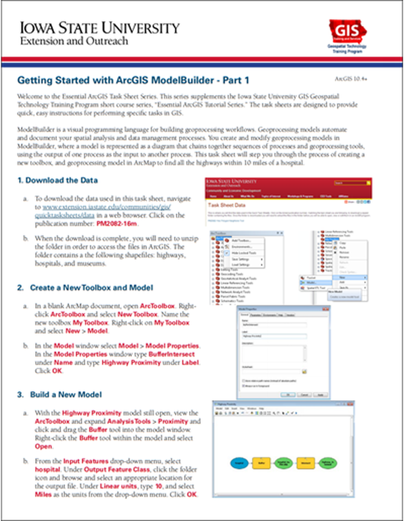 Getting Started with ArcGIS Model Builder - Part 1 image number 0