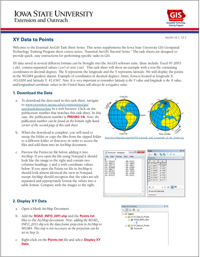XY Data to Points