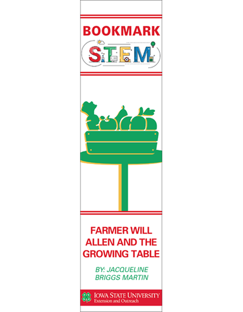 Farmer Will Allen and the Growing Table -- Bookmark STEM (Unit=25) image number 0