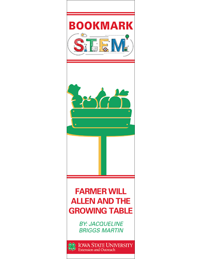Farmer Will Allen and the Growing Table -- Bookmark STEM (Unit=25)