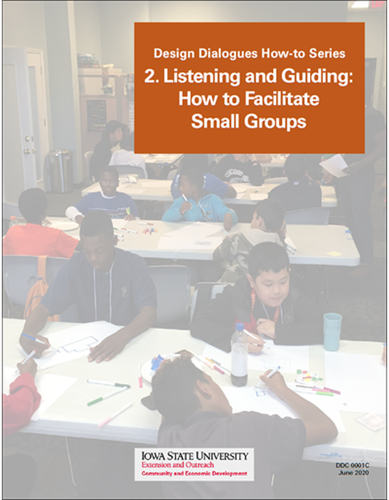 Design Dialogues How-to Series - 2. Listening and Guiding: How to Facilitate Small Groups image number 0