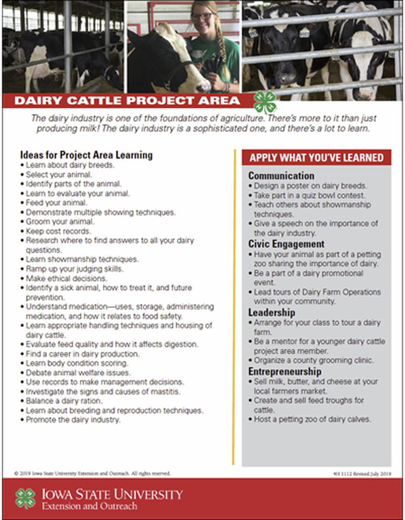 4-H Project Area Guides All image number 1