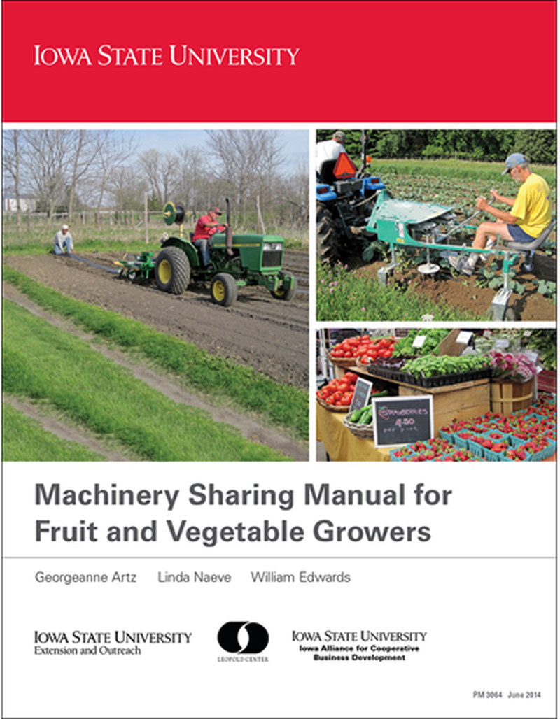 Machinery Sharing Manual for Fruit and Vegetable Producers image number 0