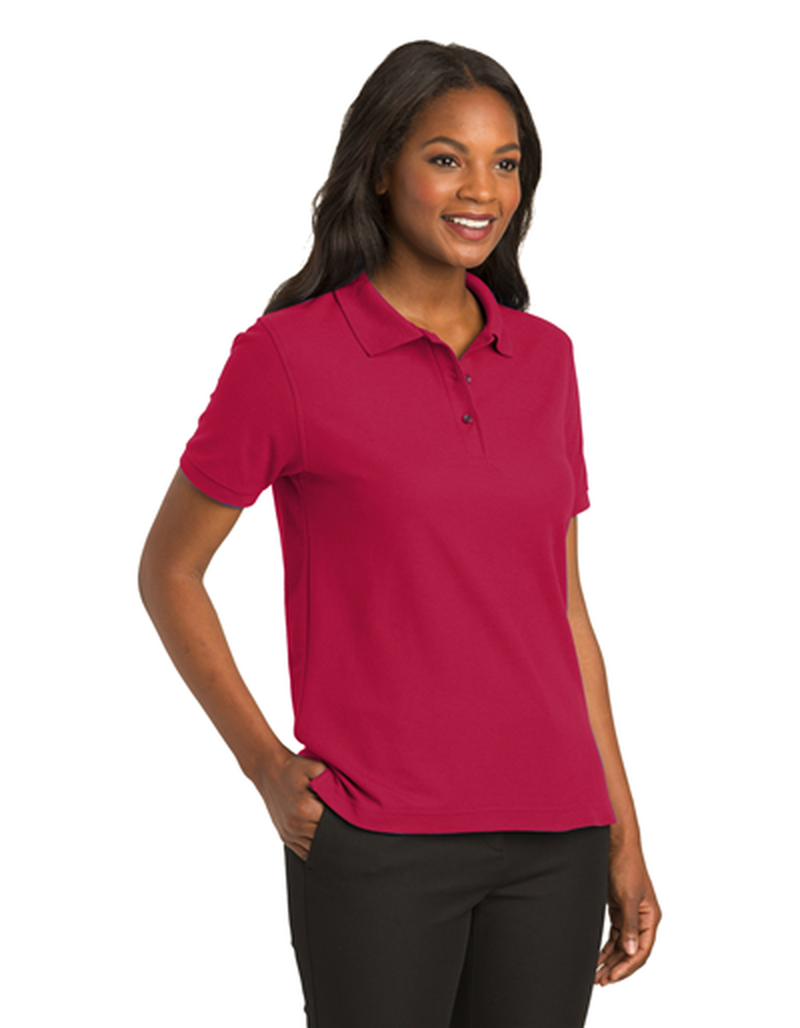 Master Gardener - Port Authority Ladies Silk Touch Polo image number 2